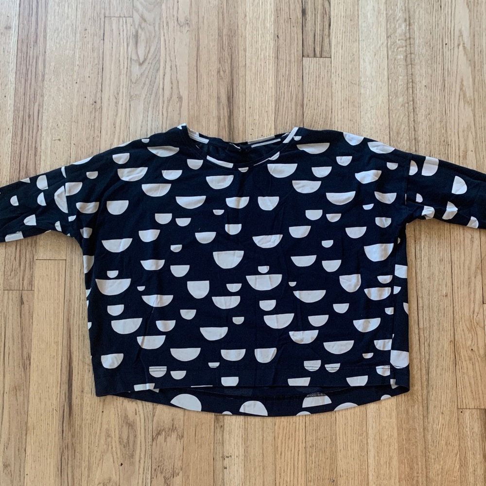 PAPU organic cotton size M black and white Shirt women’s